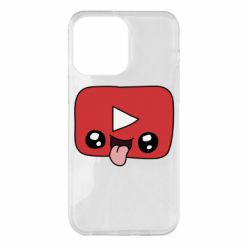 Чехол для iPhone 14 Pro Max Cheerful YouTube - PrintSalon