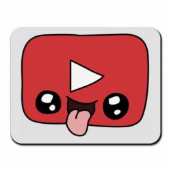 Коврик для мыши Cheerful YouTube - PrintSalon