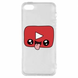 Чехол для iPhone5/5S/SE Cheerful YouTube - PrintSalon