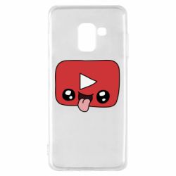 Чехол для Samsung A8 2018 Cheerful YouTube