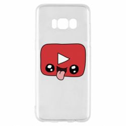 Чехол для Samsung S8 Cheerful YouTube - PrintSalon