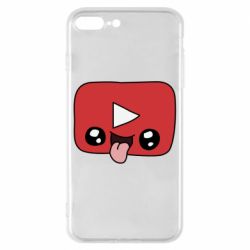 Чехол для iPhone 8 Plus Cheerful YouTube - PrintSalon