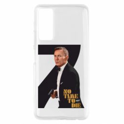 Чехол для Huawei P Smart 2021 Агент 007 Не Время Умирать - PrintSalon