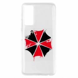 Чохол для Huawei P Smart 2021 Амбрела арт бризки - PrintSalon