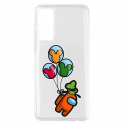 Чехол для Huawei P Smart 2021 Among Balloons - PrintSalon