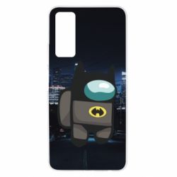 Чехол для Huawei P Smart 2021 Among Us - Batman in the city - PrintSalon