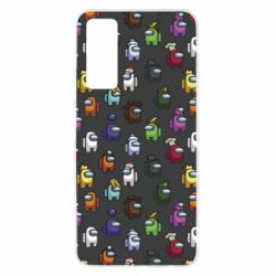 Чехол для Huawei P Smart 2021 Among Us Pattern - PrintSalon