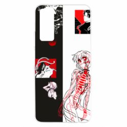 Чехол для Huawei P Smart 2021 Anime collage - PrintSalon