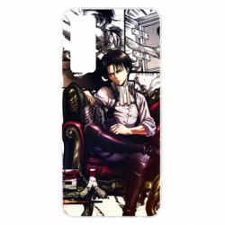 Чохол для Huawei P Smart 2021 Attack on Titan Кapral Levi - PrintSalon