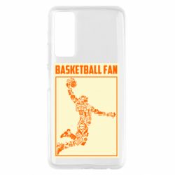 Чехол для Huawei P Smart 2021 Basketball fan - PrintSalon