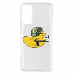 Чехол для Huawei P Smart 2021 Боевая утка - PrintSalon