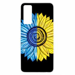 Чехол для Huawei P Smart 2021 Большой подсолнух Украина - PrintSalon