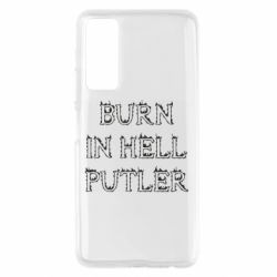 Чехол для Huawei P Smart 2021 Born in Hell Putin - PrintSalon