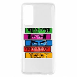 Чехол для Huawei P Smart 2021 Cowboy Bebop Eyes-PrintSalon Чехол для Huawei P Smart 2021 Cowboy Bebop Eyes