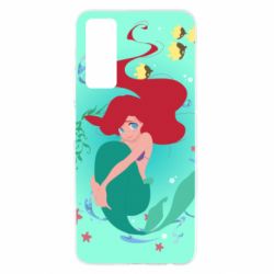 Чохол для Huawei P Smart 2021 Cute and shy Ariel - PrintSalon
