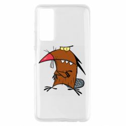 Чехол для Huawei P Smart 2021 Daggett Beaver - PrintSalon