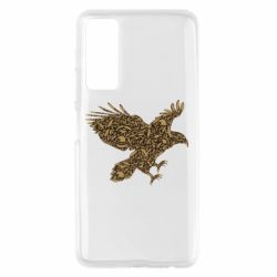 Чехол для Huawei P Smart 2021 Eagle feather - PrintSalon