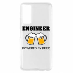 Чехол для Huawei P Smart 2021 Engineer Powered By Beer - PrintSalon
