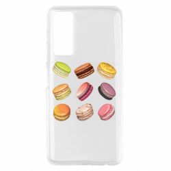 Чехол для Huawei P Smart 2021 Французский макарун - PrintSalon