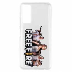 Чохол для Huawei P Smart 2021 Free Fire Team - PrintSalon