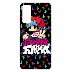 Чехол для Huawei P Smart 2021 Friday Night Funkin Arrows-PrintSalon Чехол для Huawei P Smart 2021 Friday Night Funkin Arrows