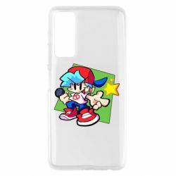 Чехол для Huawei P Smart 2021 Friday Night Funkin Star - PrintSalon