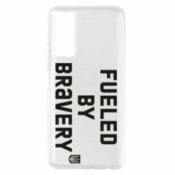 Чехол для Huawei P Smart 2021 Fueled by bravery - PrintSalon