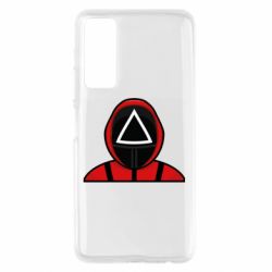 Чехол для Huawei P Smart 2021 Игра в кальмара Soldier - PrintSalon