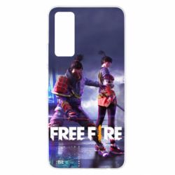 Чехол для Huawei P Smart 2021 Garena Free Fire Samurai Team - PrintSalon
