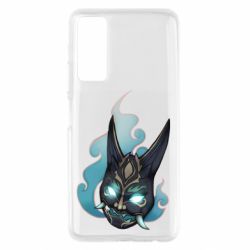Чехол для Huawei P Smart 2021 Genshin Impact Xiao's mask - PrintSalon