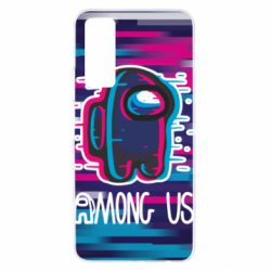 Чехол для Huawei P Smart 2021 Glitch Among Us - PrintSalon