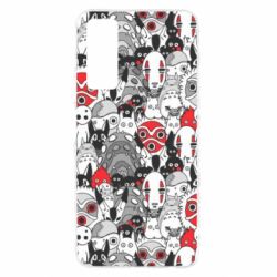 Чохол для Huawei P Smart 2021 Hayao Miyazaki Characters - PrintSalon