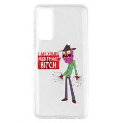 Чехол для Huawei P Smart 2021 I am yours nightmare BITCH - PrintSalon