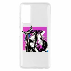 Чехол для Huawei P Smart 2021 Ибуки Миода глитч - PrintSalon