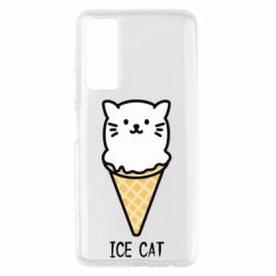 Чехол для Huawei P Smart 2021 Ice Cat - PrintSalon