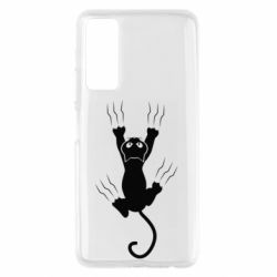Чохол для Huawei P Smart 2021 кот когти - PrintSalon