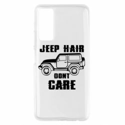 Чехол для Huawei P Smart 2021 Jeep hair don't care - PrintSalon