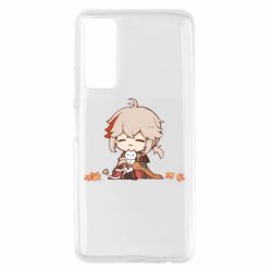 Чохол для Huawei P Smart 2021 Кадзуха з котом - PrintSalon