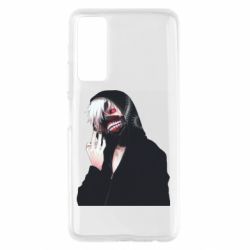 Чехол для Huawei P Smart 2021 Kaneki Portrait - PrintSalon