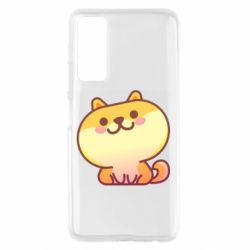 Чехол для Huawei P Smart 2021 Корги с улыбкой - PrintSalon