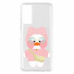 Чехол для Huawei P Smart 2021 Лалафанфан в свитере - PrintSalon