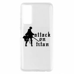 Чохол для Huawei P Smart 2021 Levi from Attack on Titan - PrintSalon