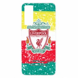 Чохол для Huawei P Smart 2021 Liverpool and logo colors - PrintSalon