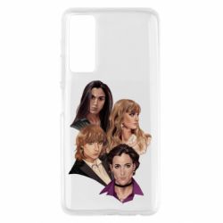 Чехол для Huawei P Smart 2021 Maneskin band art - PrintSalon