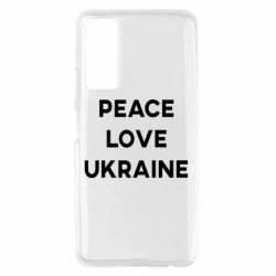 Чехол для Huawei P Smart 2021 Мир, любовь, Украина - PrintSalon