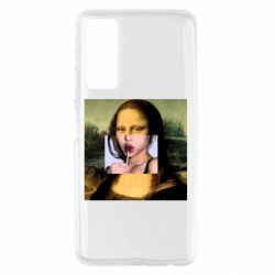 Чехол для Huawei P Smart 2021 Mona lisa - PrintSalon