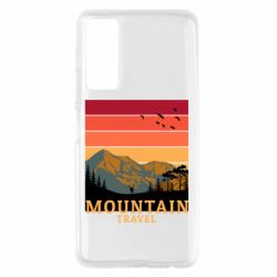 Чехол для Huawei P Smart 2021 Mountain travel - PrintSalon