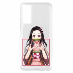 Чехол для Huawei P Smart 2021 Nezuko - PrintSalon