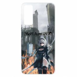 Чехол для Huawei P Smart 2021 Nier Automata 2B - PrintSalon