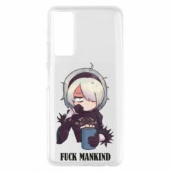 Чохол для Huawei P Smart 2021 Nier. Fuck Mankind - PrintSalon